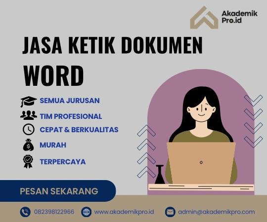 Jasa Ketik Dokumen Word Jasa Ketik Word Murah dan Terpercaya