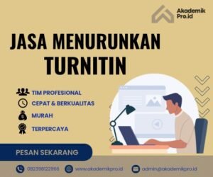 jasa menurunkan turnitin murah dan profesional