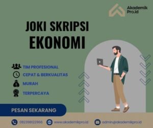 joki skripsi ekonomi murah dan profesional