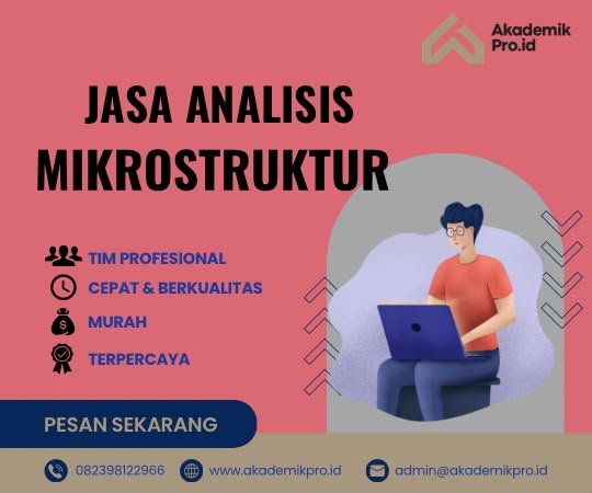 Jasa Analisis Mikrostruktur Data SEM dan TEM